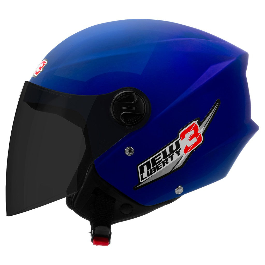 Capacete Aberto Pro Tork New Liberty 3 Solid Viseira Fumê