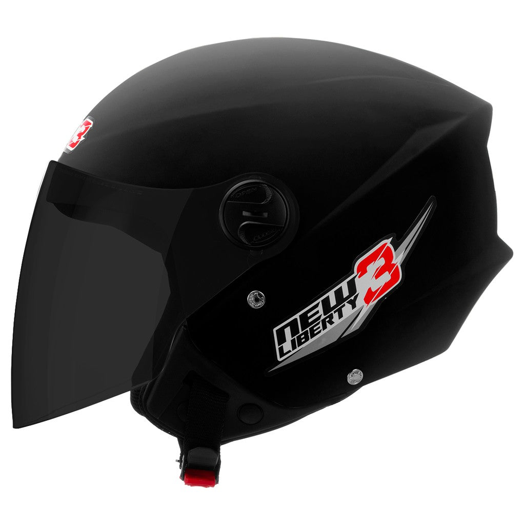 Capacete Aberto Pro Tork New Liberty 3 Solid Viseira Fumê