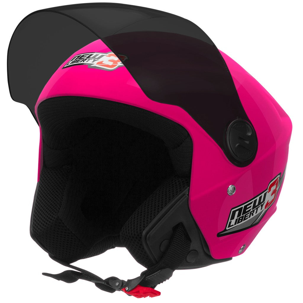 Capacete Aberto Pro Tork New Liberty 3 Solid Viseira Fumê