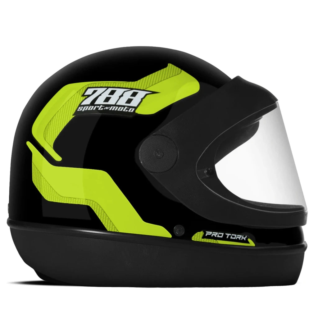 Capacete Fechado Pro Tork Sport Moto 788