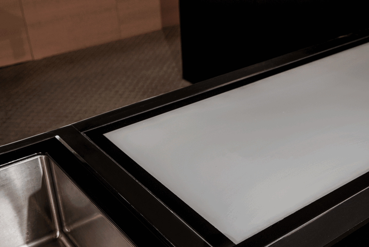 Escorredor de Louça míni Tramontina Plurale em Aço Inox com Secador e Porta Talheres Grafite