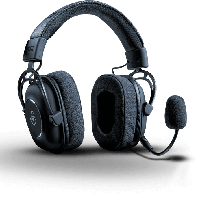 Headset Gamer Mancer Quartz, Drivers 50mm, Preto, MCR-QTZ-BL01