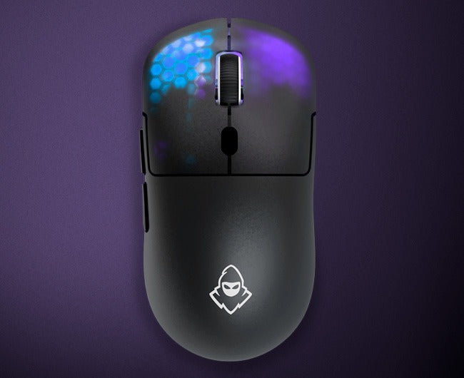 Mouse Gamer Mancer Draxor, RGB, 7200DPI, 6 Botoes, Preto, MCR-DXR-RGB01