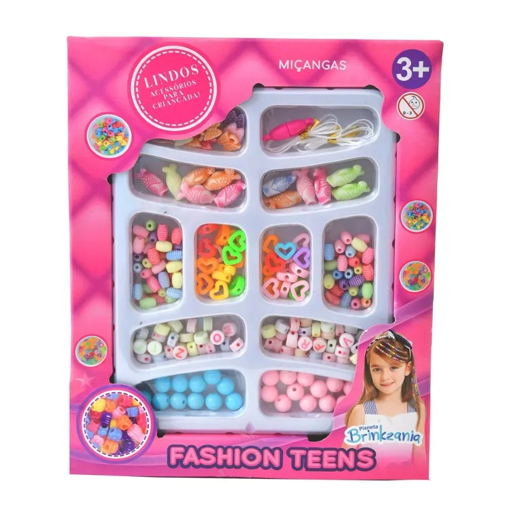 Miçangas Fashion Teens Caixa Média - Seg Imports