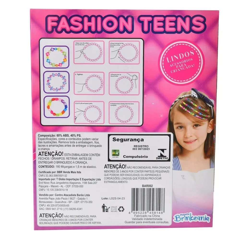 Miçangas Fashion Teens Caixa Média - Seg Imports
