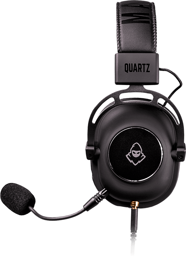 Headset Gamer Mancer Quartz, Drivers 50mm, Preto, MCR-QTZ-BL01