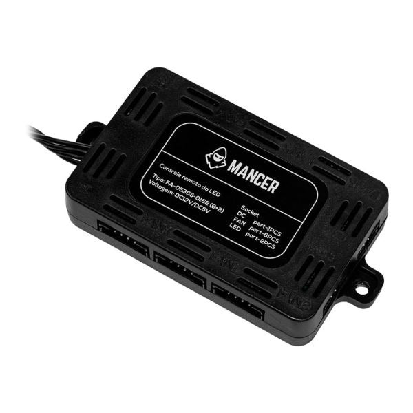 Kit Ventoinhas Mancer Z200, 3x120mm, RGB, MCR-Z20RGB-01