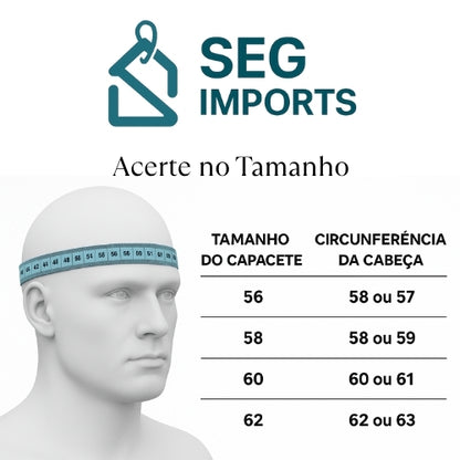 Capacete Aberto Pro Tork New Liberty 3 Solid Viseira Fumê