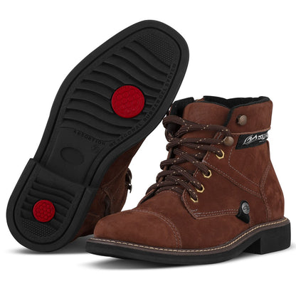 Coturno Casual Adulto Pro Tork Masculina COR/TABACO