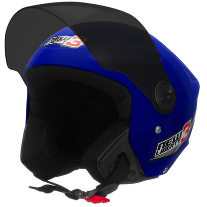 Capacete Aberto Pro Tork New Liberty 3 Solid Viseira Fumê