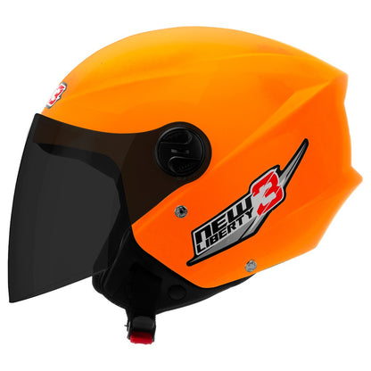 Capacete Aberto Pro Tork New Liberty 3 Solid Viseira Fumê