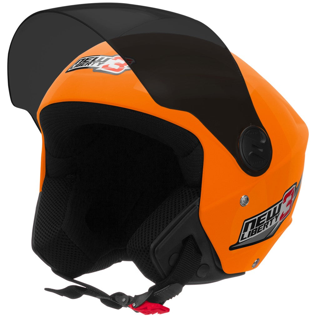 Capacete Aberto Pro Tork New Liberty 3 Solid Viseira Fumê