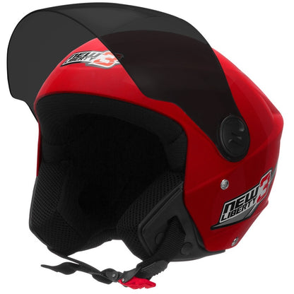 Capacete Aberto Pro Tork New Liberty 3 Solid Viseira Fumê
