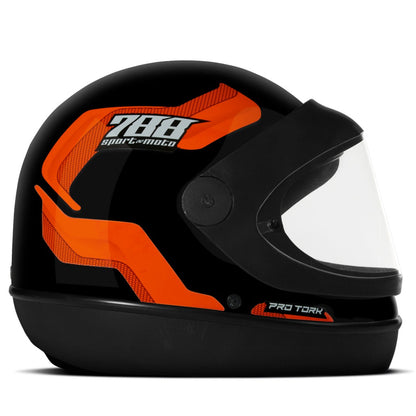 Capacete Fechado Pro Tork Sport Moto 788