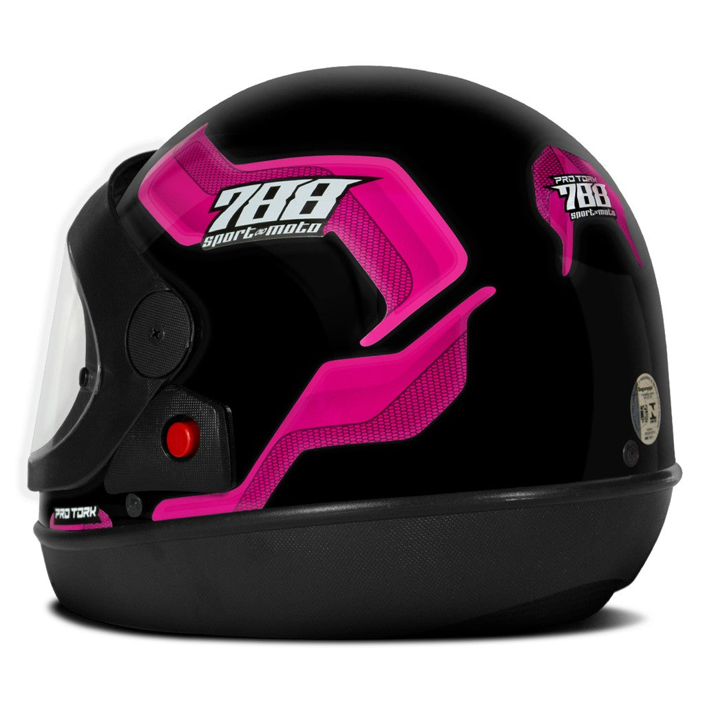 Capacete Fechado Pro Tork Sport Moto 788