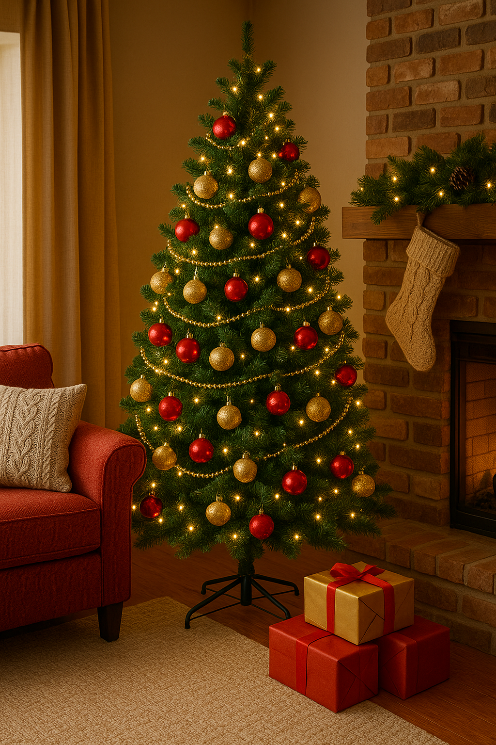 Árvore de Natal Imperial 150cm 402 Galhos Chibrali A0415G