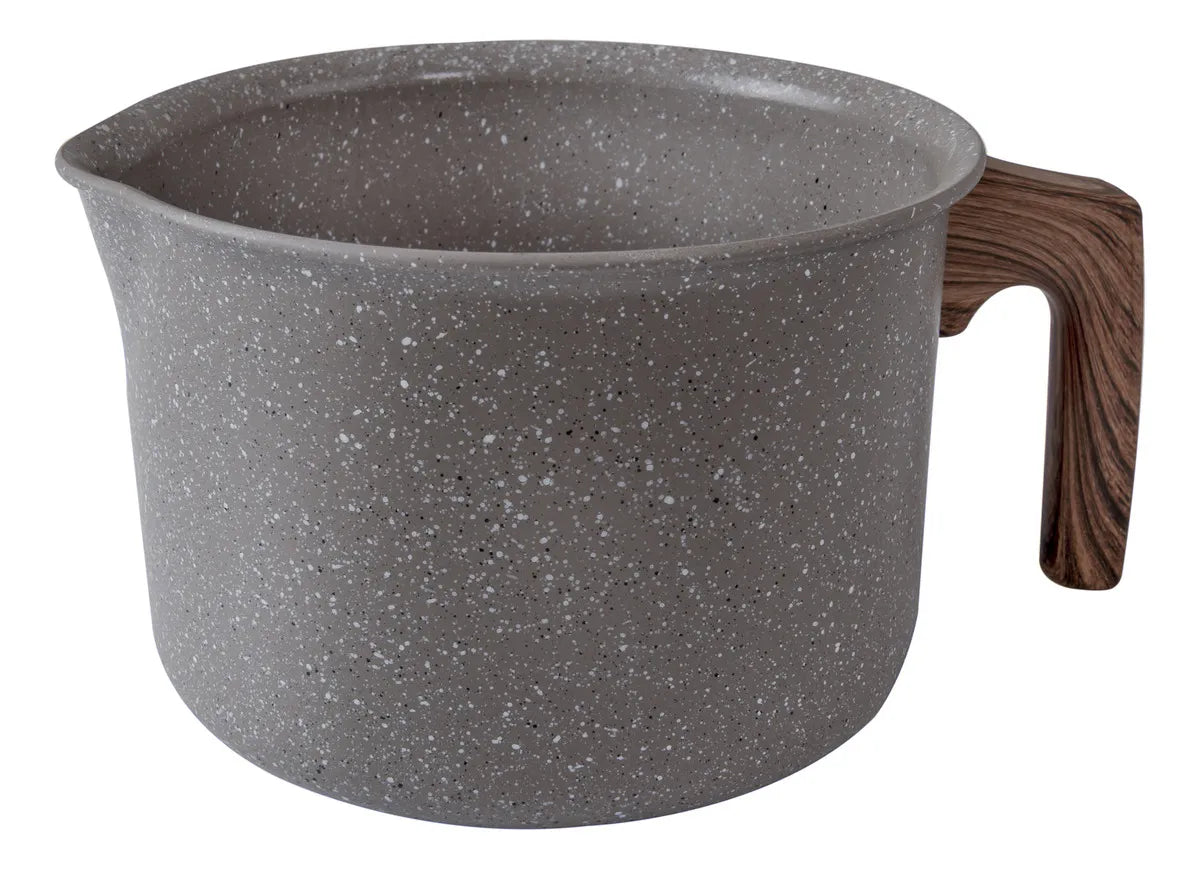 Jogo de panelas de cozinha Mimo Style Cook Fundo de Tripla Indução com 10 peças de alumínio