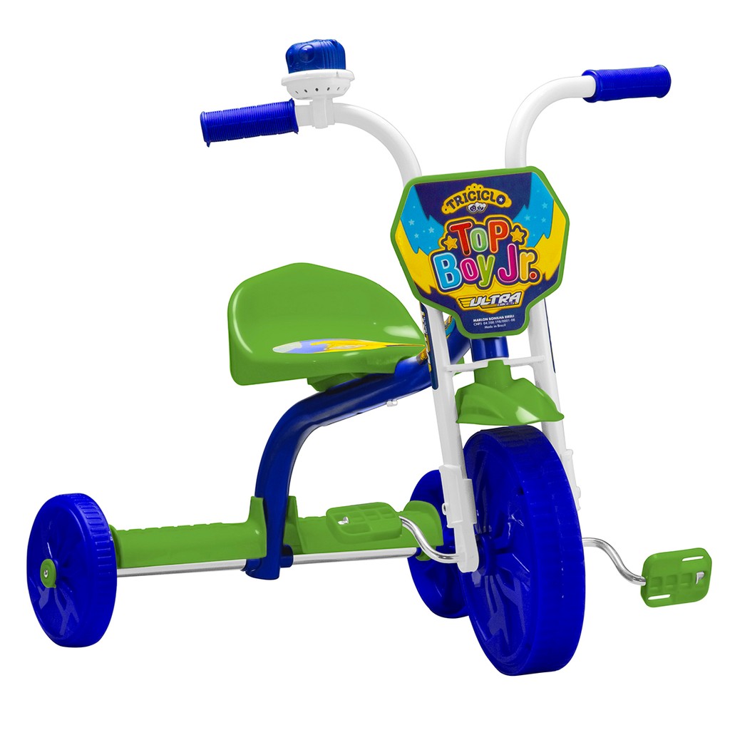 Triciclo Infantil Ultra Bikes Top Boy Jr [roda Em Pp]
