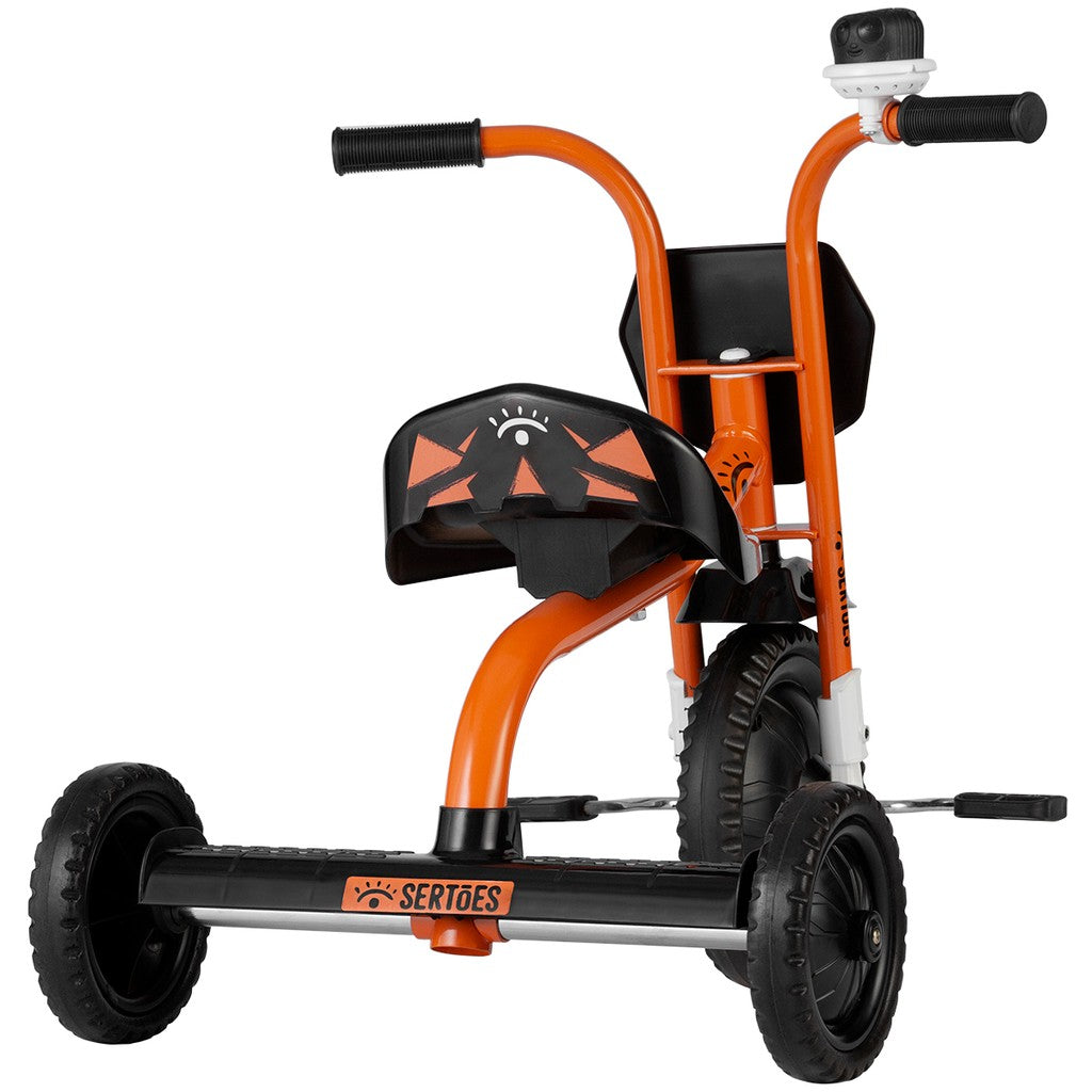 Triciclo Infantil 3 Rodas Ultra Bike Edicao Especial Sertoes Cor Preto - Laranja