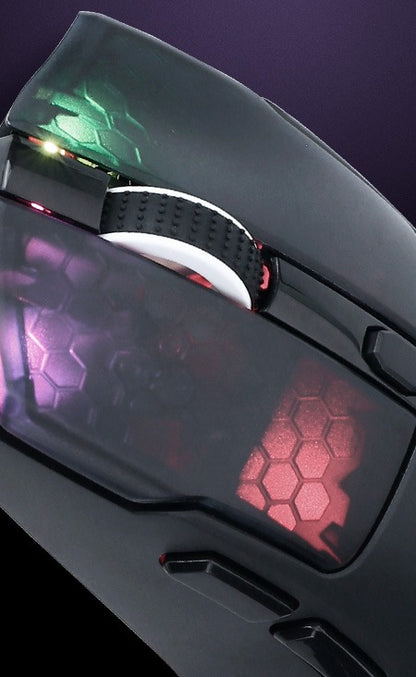 Mouse Gamer Mancer Vandrix, RGB, 7200DPI, 6 Botoes, Preto, MCR-VDX-RGB01