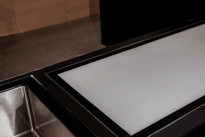 Escorredor de Louça míni Tramontina Plurale em Aço Inox com Secador e Porta Talheres Grafite