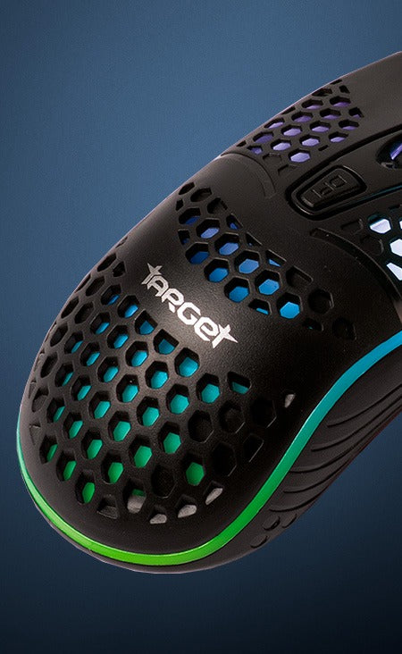 Mouse Gamer TGT GM95 LED, 1600DPI, 4 Botoes, Preto, TGT-GM95-BL01