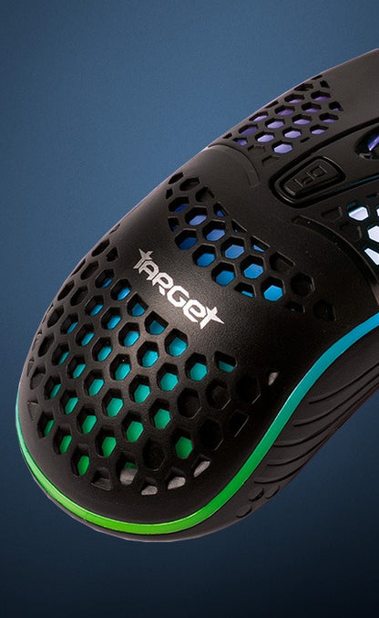 Mouse Gamer TGT GM95 LED, 1600DPI, 4 Botoes, Preto, TGT-GM95-BL01