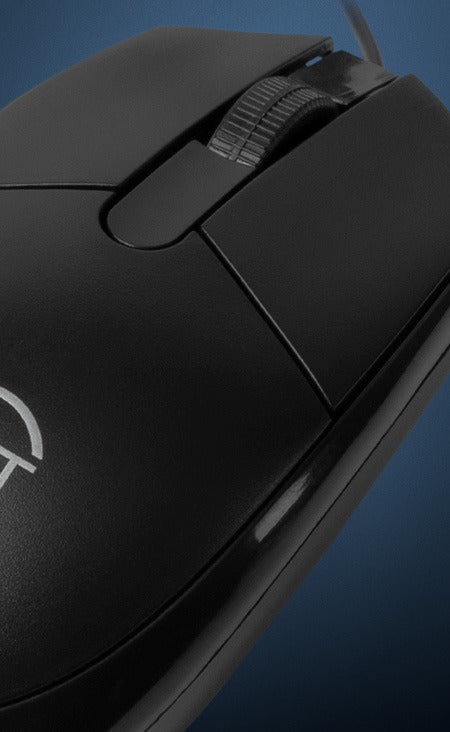 Mouse Office TGT OM75, 1200DPI, 3 Botoes, Preto, TGT-OM75-BL01