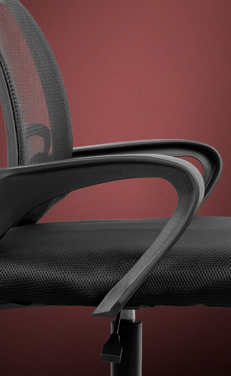 Cadeira Office Zinnia Hera L, Preto, ZNO-HRAL-BK02