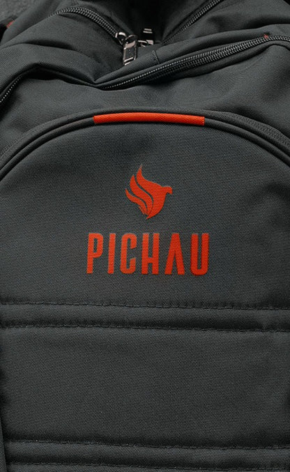 Mochila Pichau Asterion, Preto e Vermelho, PG-ASTE-BK01