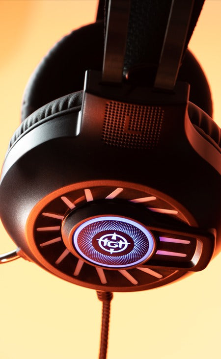 Headset Gamer TGT Supernova V3, Rainbow, Stereo, Drivers 50mm, Preto, TGT-SUP-03