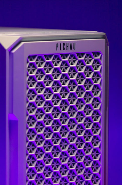 Gabinete Gamer Pichau Apus White, Mid-Tower, Lateral de Vidro Temperado, Com 3 Fans, Branco, PG-APS-WHT01