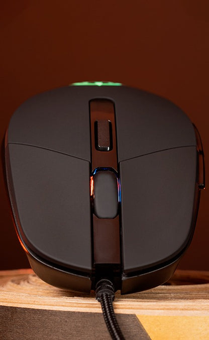 Mouse Gamer TGT Vector E1, Rainbow RGB, 8000DPI, 6 Botoes, Preto, TGT-VEC-E1-RBW