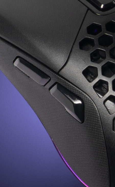 Mouse Gamer Mancer Swaper, RGB, 7200DPI, 5 Botoes, Preto, MCR-SWPR-BL01