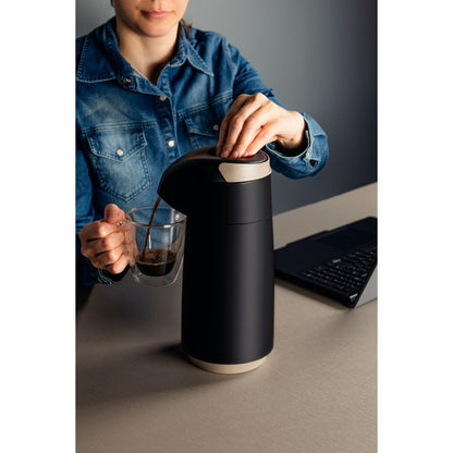 Garrafa Térmica Tramontina Exata em Plástico com Ampola de Vidro 1 L Cores