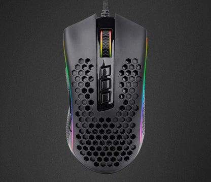 Mouse Gamer Redragon Storm RGB 12400DPI Preto, M808-RGB