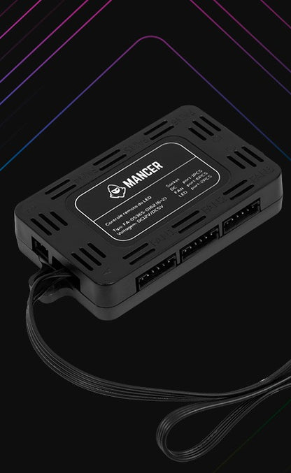 Kit Ventoinhas Mancer Z200, 3x120mm, RGB, MCR-Z20RGB-01