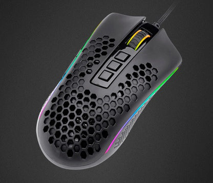 Mouse Gamer Redragon Storm RGB 12400DPI Preto, M808-RGB