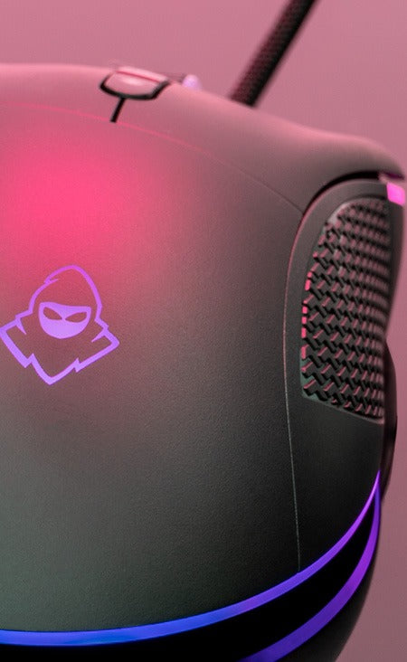 Mouse Gamer Mancer Lead 2, RGB, 12400DPI, 7 Botoes, Preto, MCR-LEAM2-RGB01