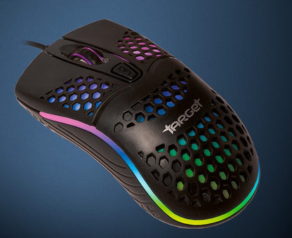 Mouse Gamer TGT GM95 LED, 1600DPI, 4 Botoes, Preto, TGT-GM95-BL01