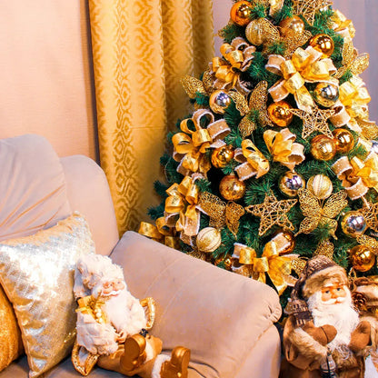 Kit Decoração para Árvore de Natal Ouro 150cm Merita 05/150