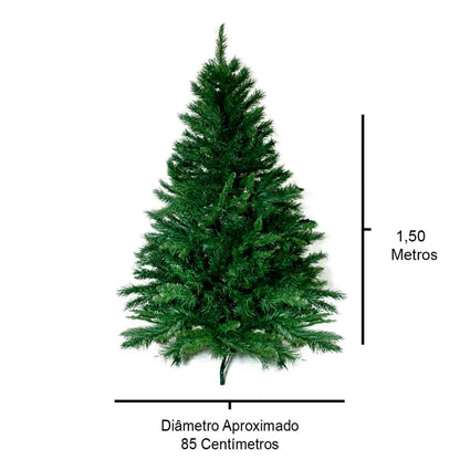 Árvore de Natal Kitzbuhel Deluxe 150cm 608 Galhos PKD150-608T