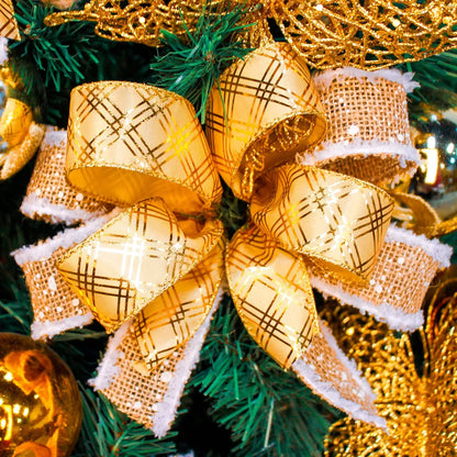 Kit Decoração para Árvore de Natal Ouro 150cm Merita 05/150