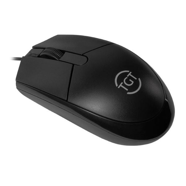 Mouse Office TGT OM75, 1200DPI, 3 Botoes, Preto, TGT-OM75-BL01