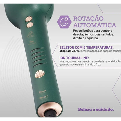 Modelador de Cachos Philco Bivolt Rotação Automática PEC16VD