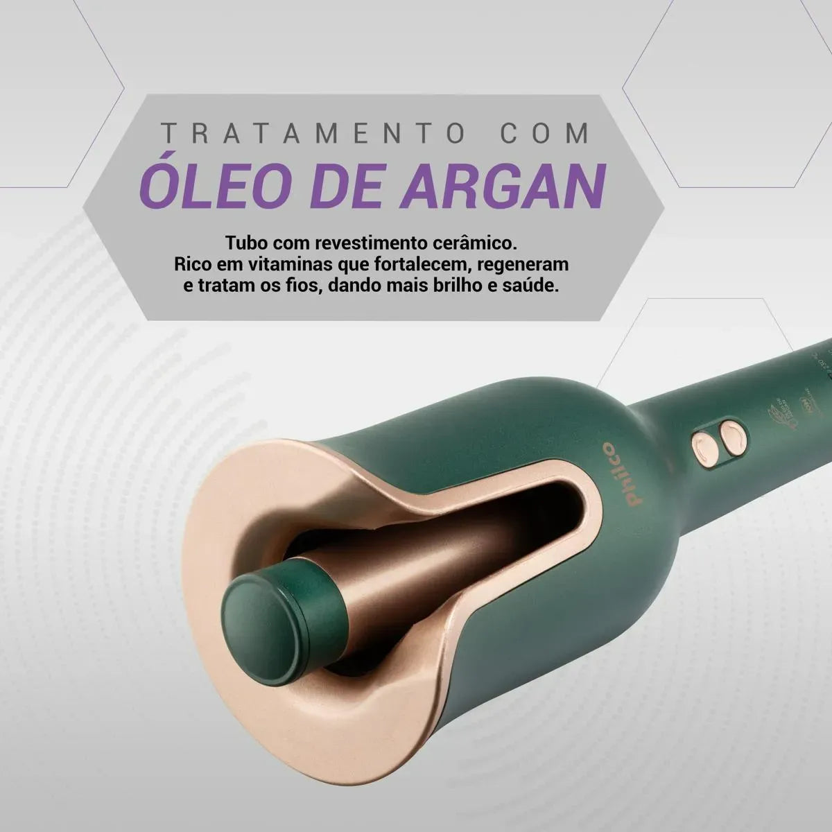 Modelador de Cachos Philco Bivolt Rotação Automática PEC16VD