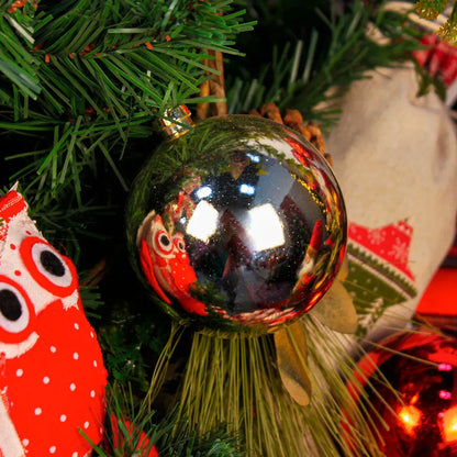 Kit Decoração para Árvore de Natal Rústico 150cm Merita 15/150