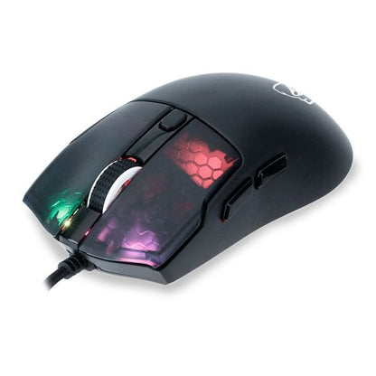 Mouse Gamer Mancer Vandrix, RGB, 7200DPI, 6 Botoes, Preto, MCR-VDX-RGB01
