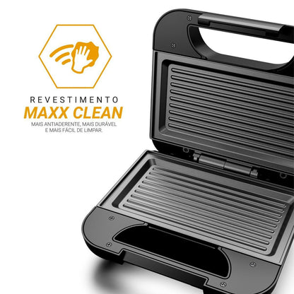 Sanduicheira e Grill Philco Inox 2 em 1 PGR27A 750W