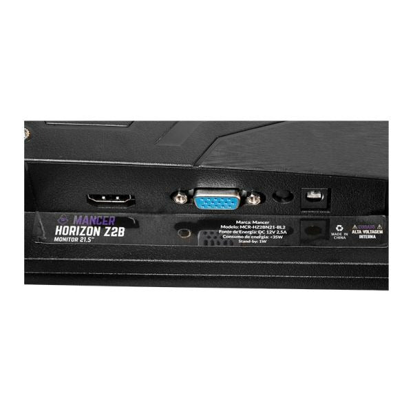 Monitor Gamer Mancer Horizon Z2B, 21.5 Pol, VA, FHD, 1ms, 100Hz, HDMI/VGA, MCR-HZ2BN21-BL2